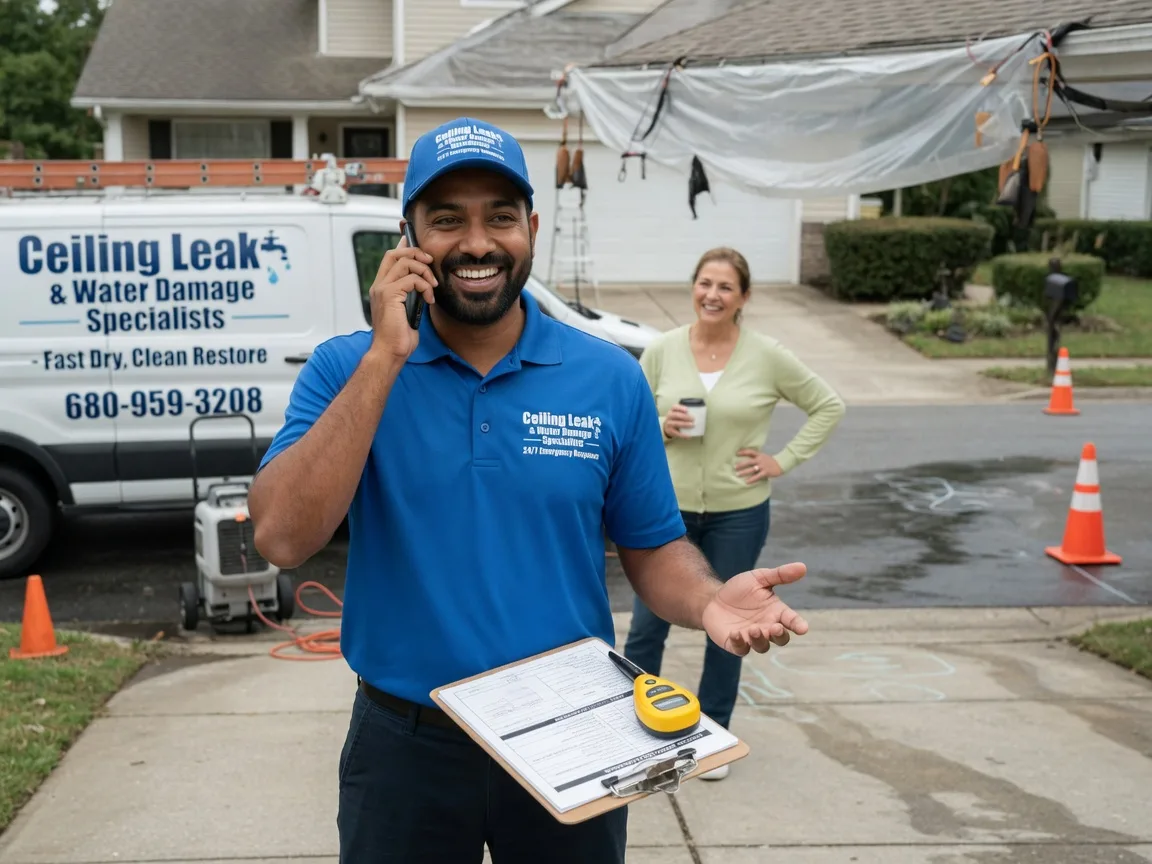 Ceiling Leak Cleanup Glen, NH FAQs